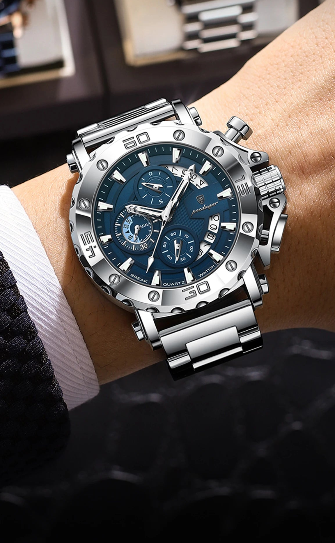 Relógio Masculino Esportivo Tideway Chrono