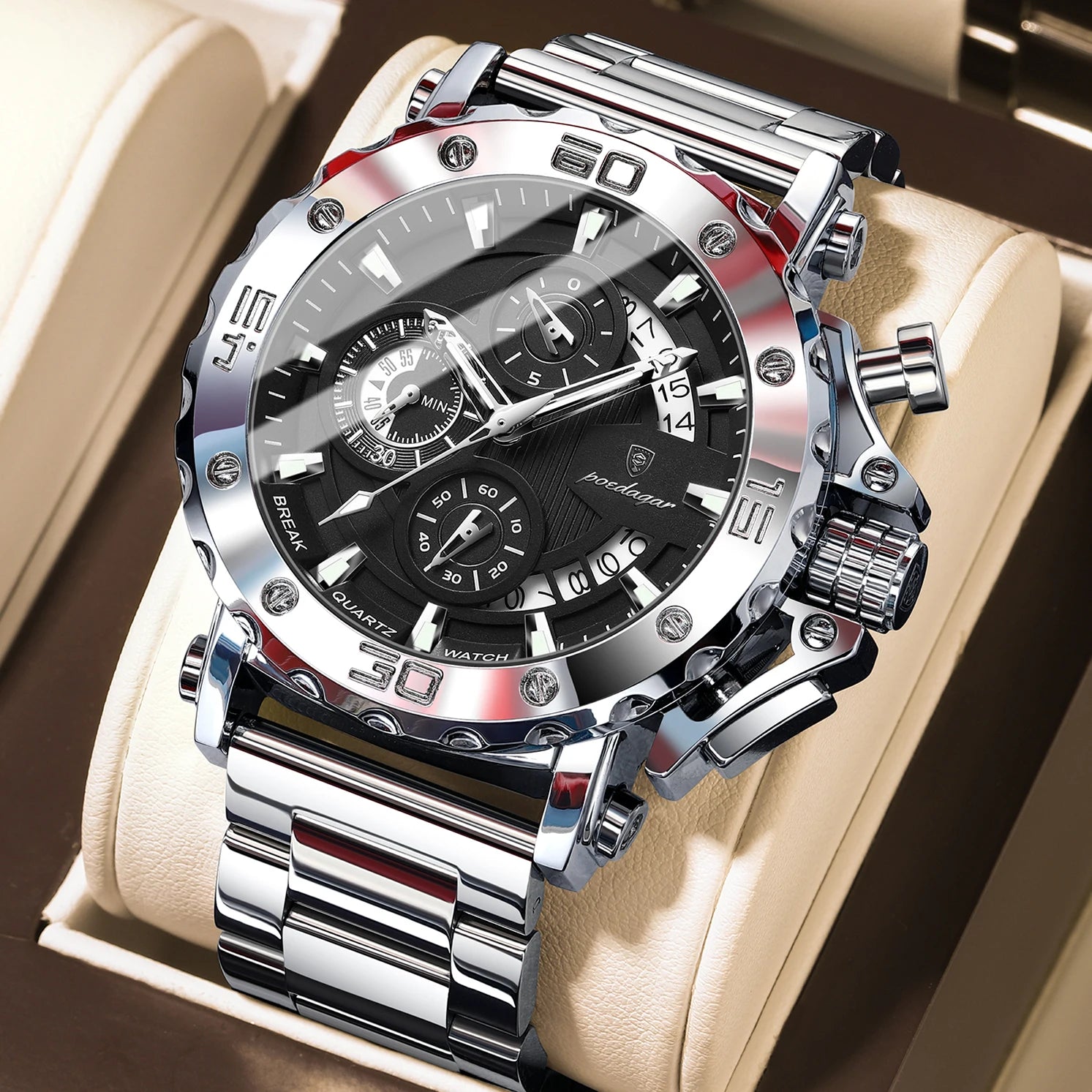 Relógio Masculino Esportivo Tideway Chrono