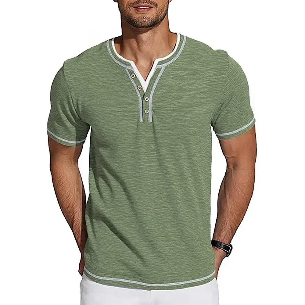 Camiseta Masculina Gola V Maralto