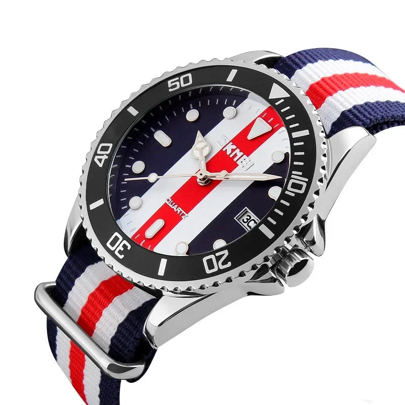Relógio de Pulso Masculino de Luxo Personalizado de Quartzo by Loja Bruna Modas