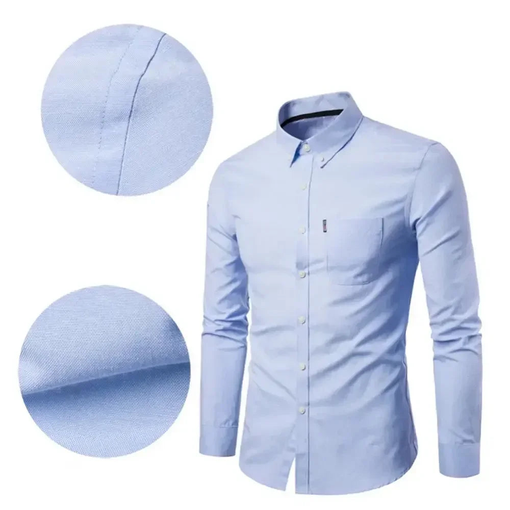Camisa Masculina Oxford Alderwick