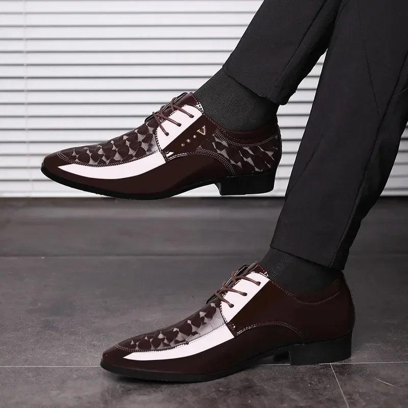 Sapato Masculino de Couro PU Richard