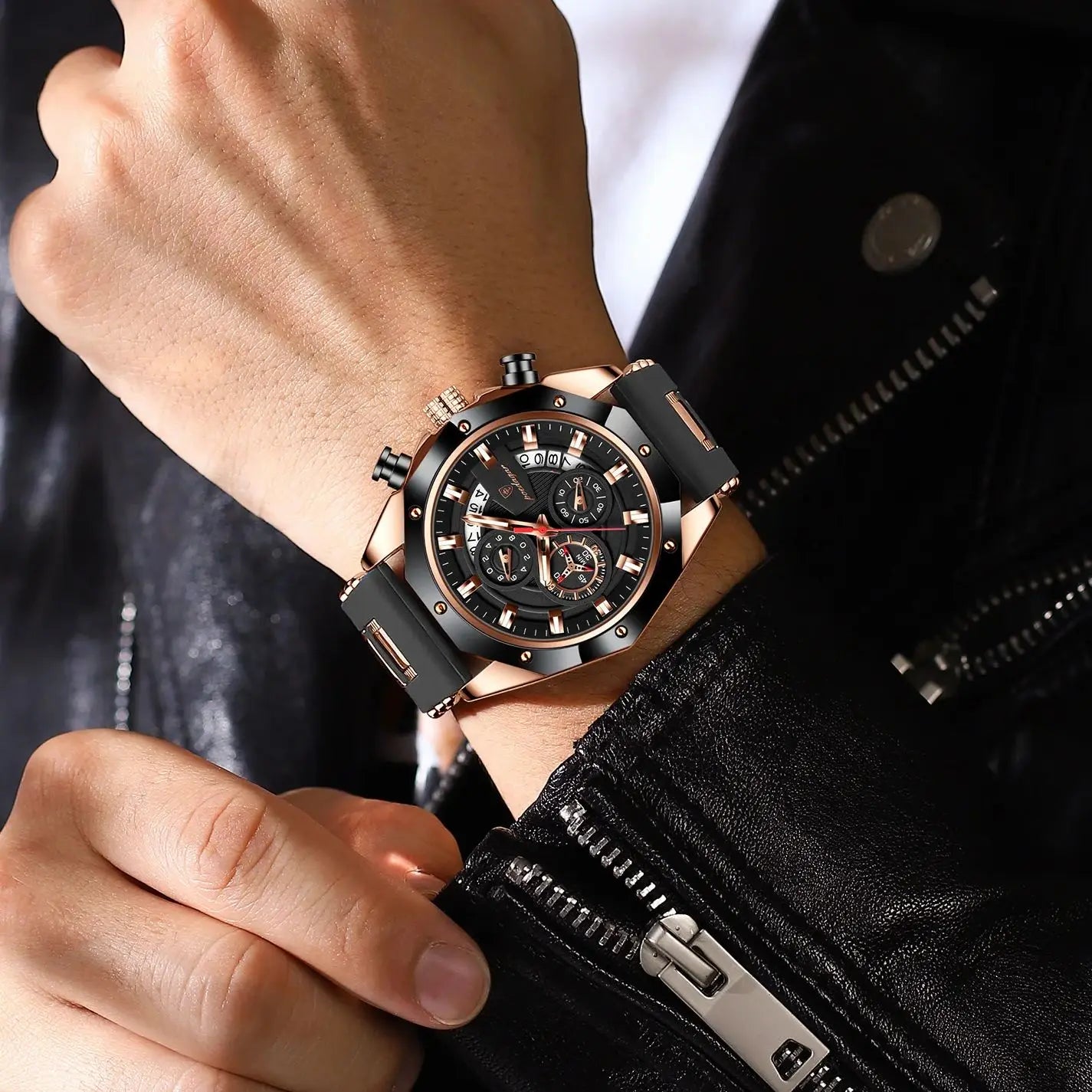 Relógio Masculino Esportivo Nightfall Chrono