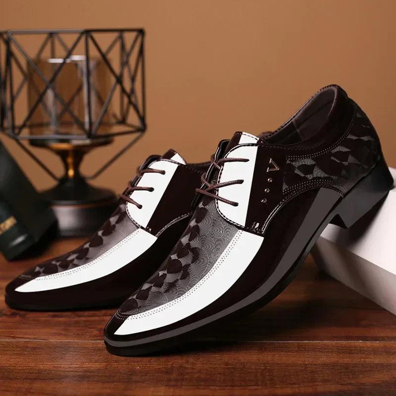 Sapato Masculino de Couro PU Richard