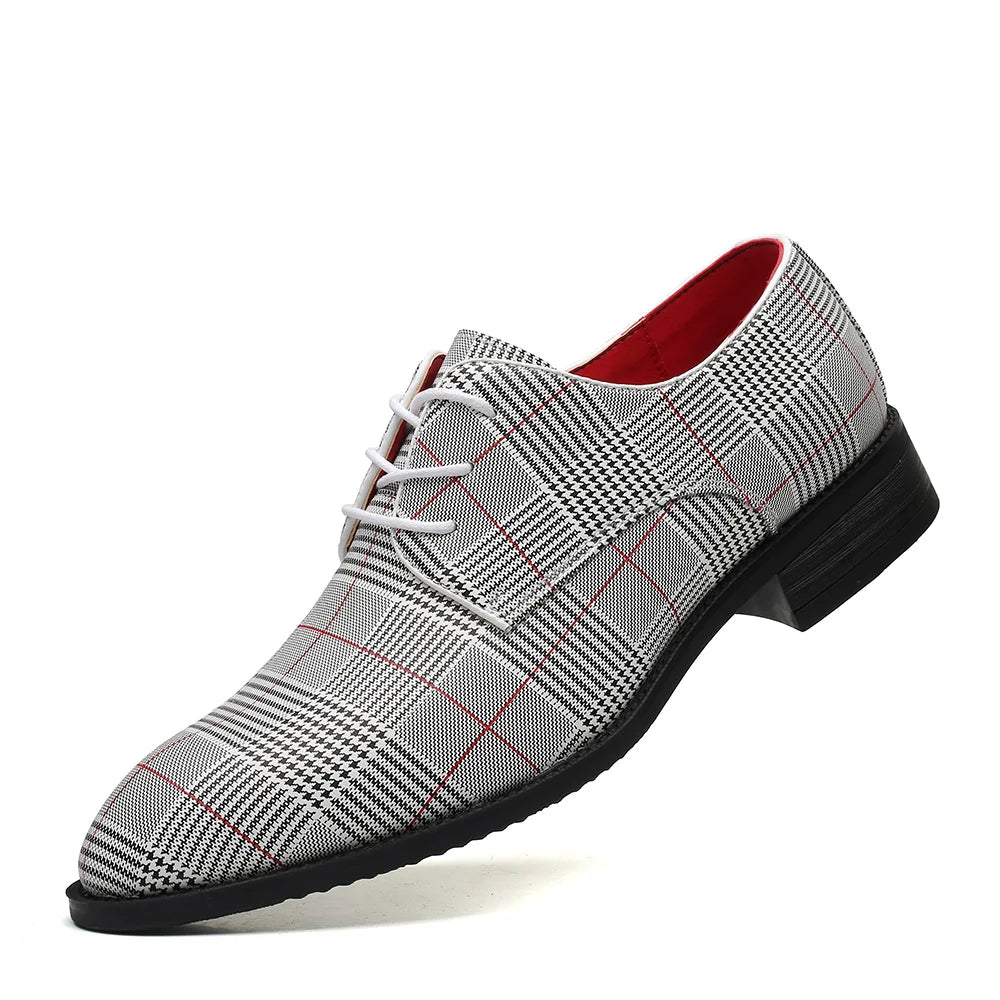 Sapato Masculino Social Derby de Couro PU by Loja Bruna Modas
