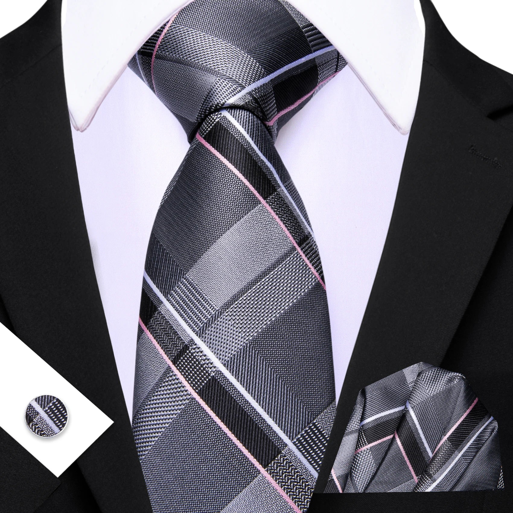 Conjunto de Gravata Masculina Executive Class