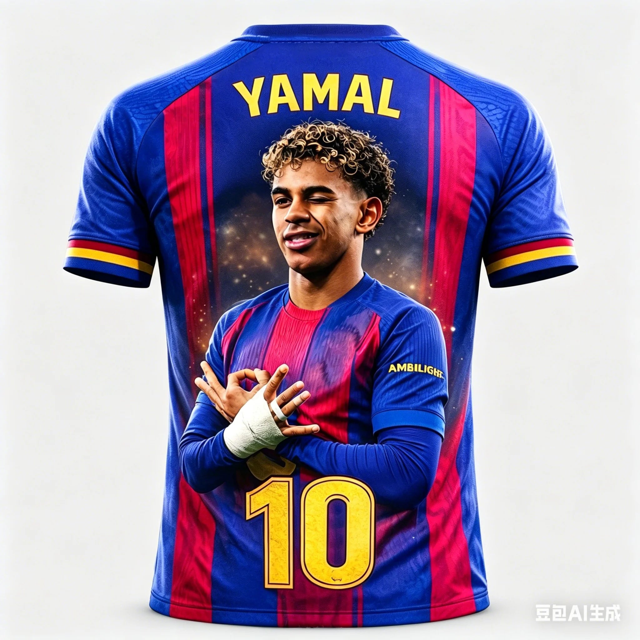 Camisa Masculina Esportiva T-Shirt Estampa 3D Estrelado Futebol Mundial