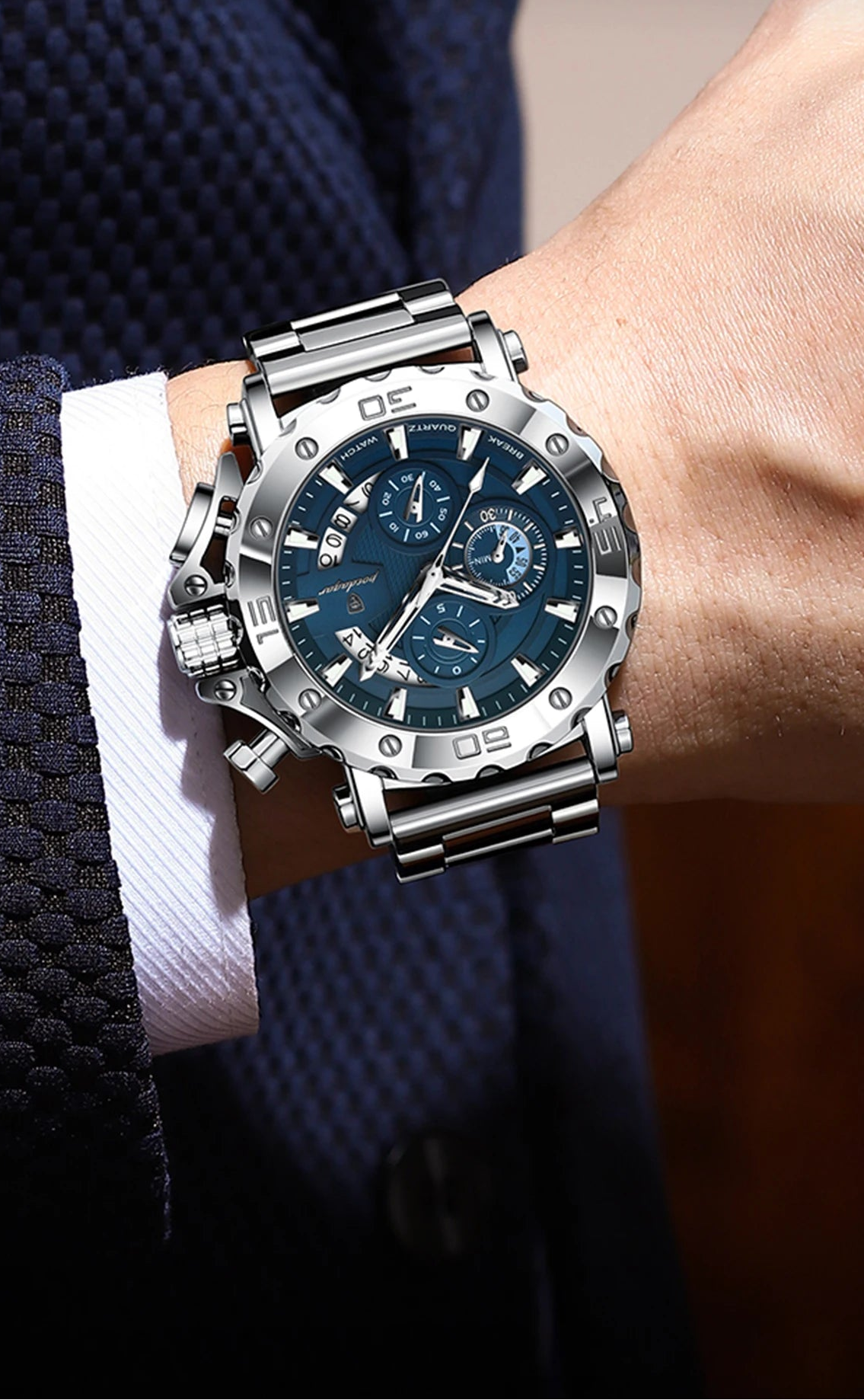 Relógio Masculino Esportivo Tideway Chrono