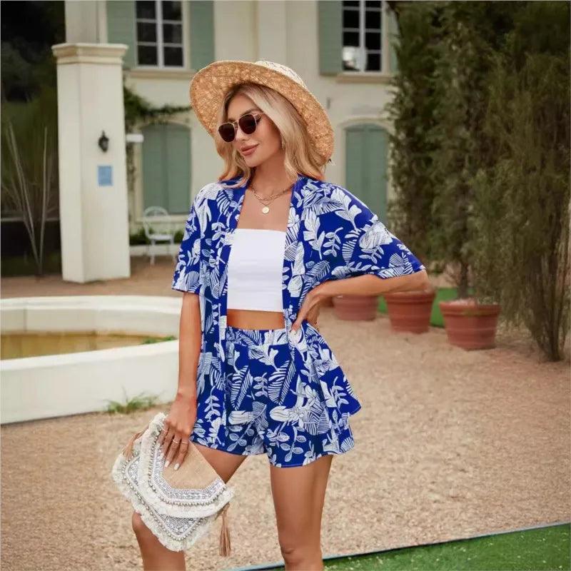 Conjunto Feminino com Estampa Floral