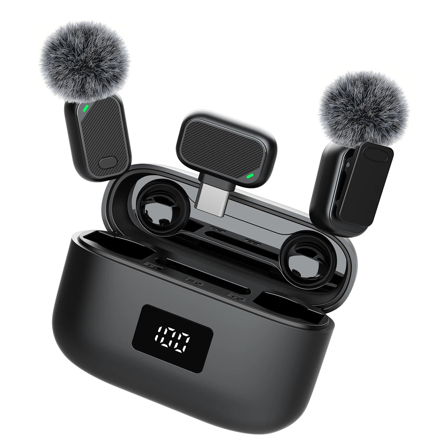 Microfone de Lapela Sem Fio ClipVoice