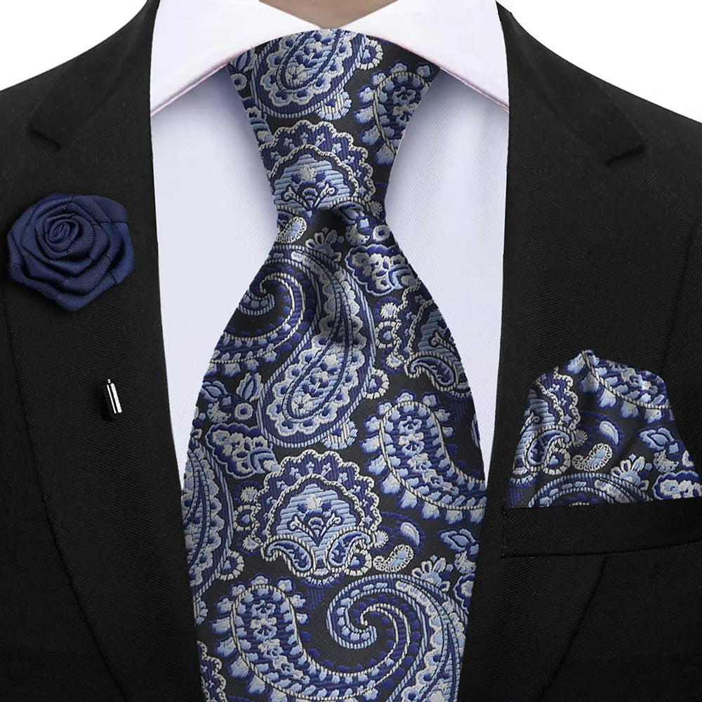 Gravata Masculina Floral