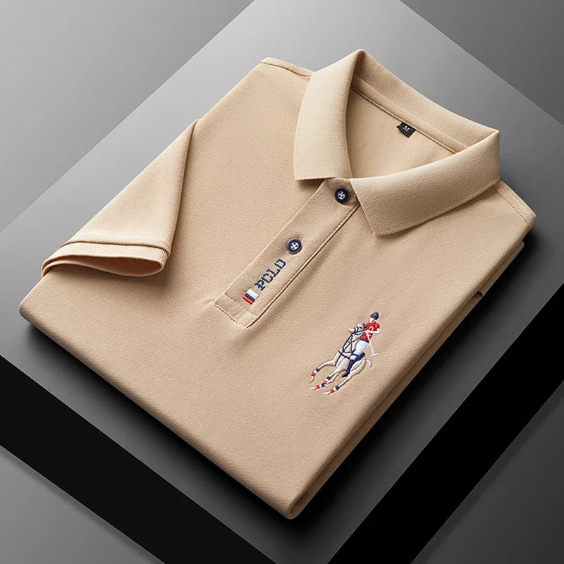 Camisa Polo Masculina Bordada Solvaré