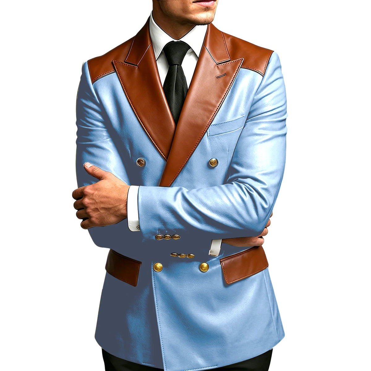 Blazer Masculino Transpassado Duskline