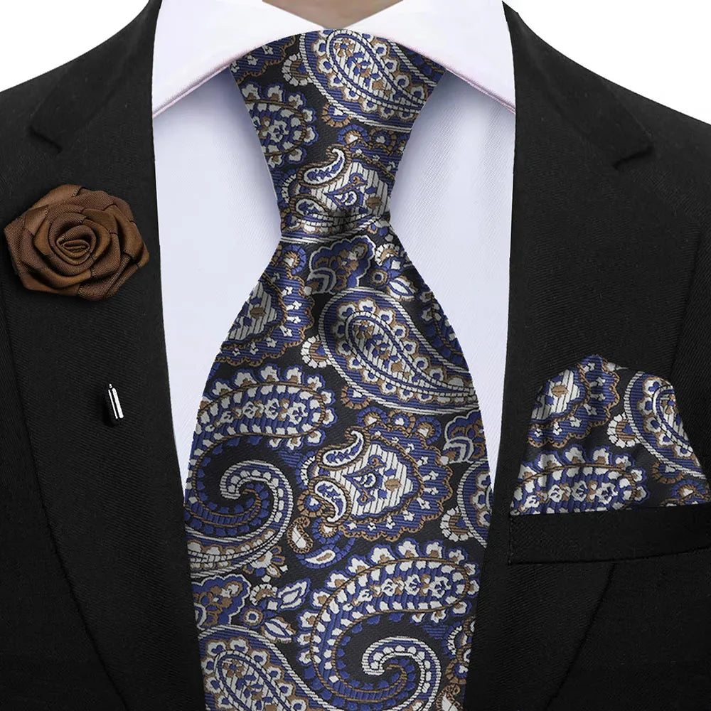 Gravata Masculina Floral