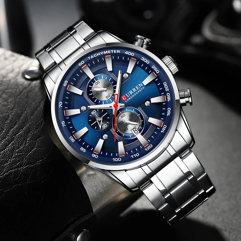 Relógio Masculino Esportivo Crownline Chrono