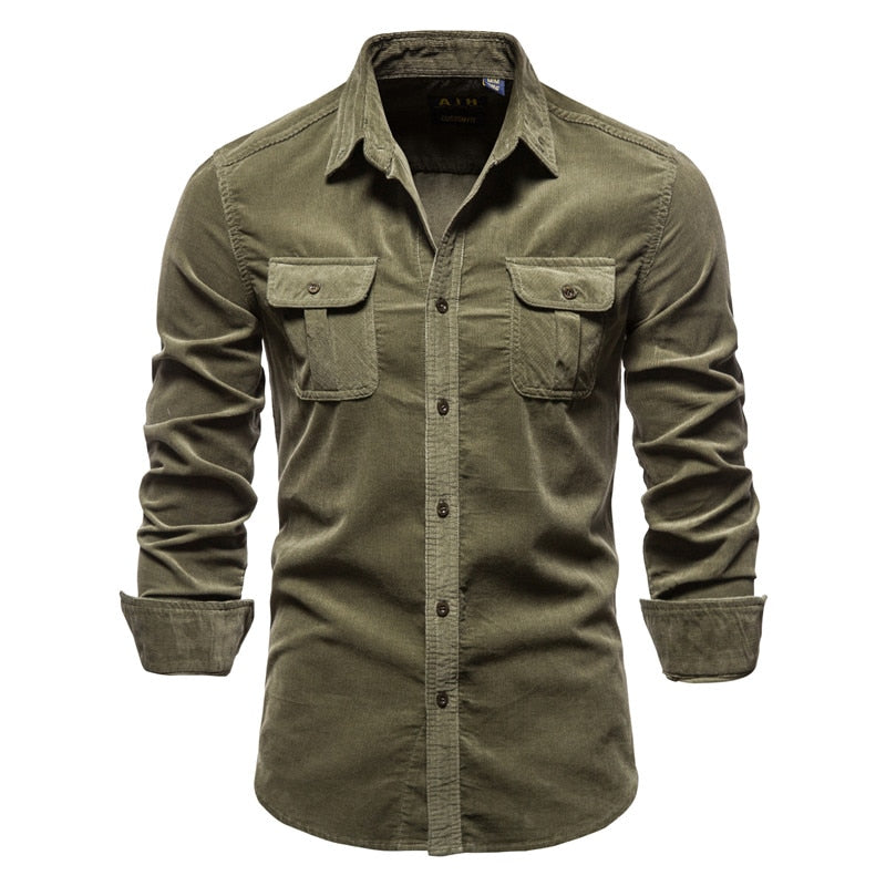 PROMOÇÃO Camisa Masculina Casual Manga Comprida