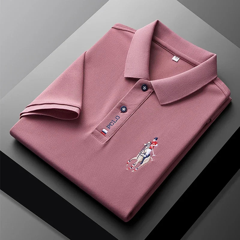 Camisa Polo Masculina Bordada Solvaré