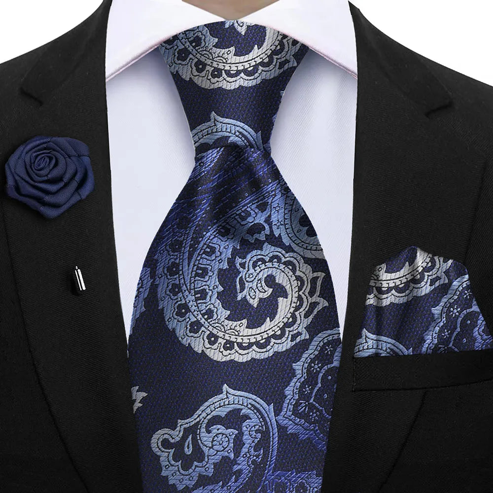 Gravata Masculina Floral