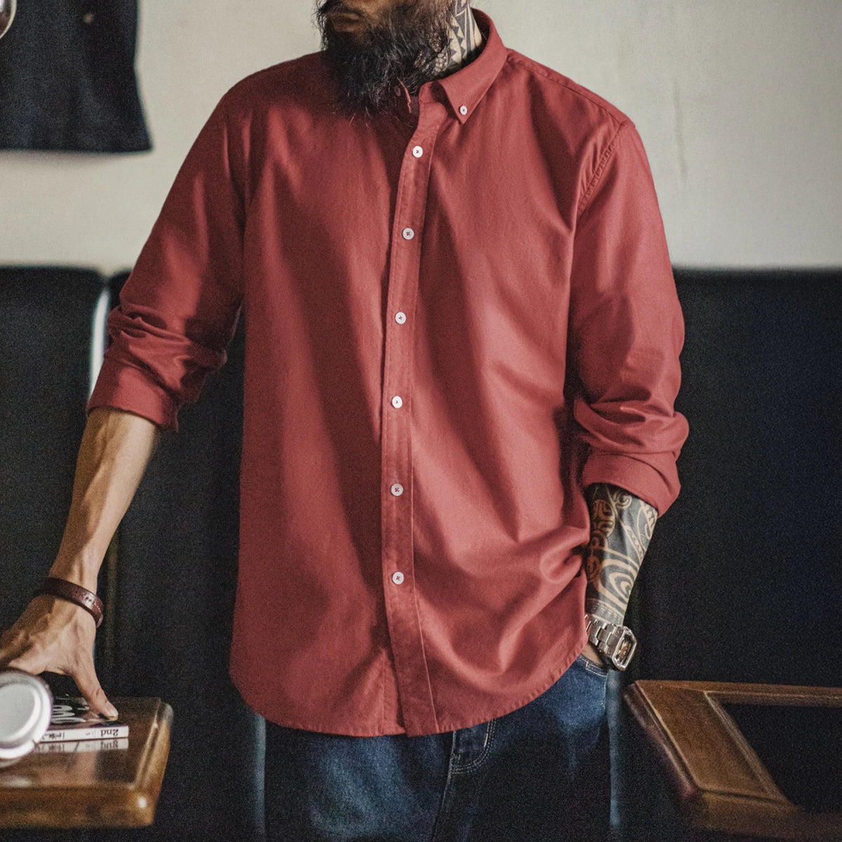 Camisa Masculina Casual Hawthorne