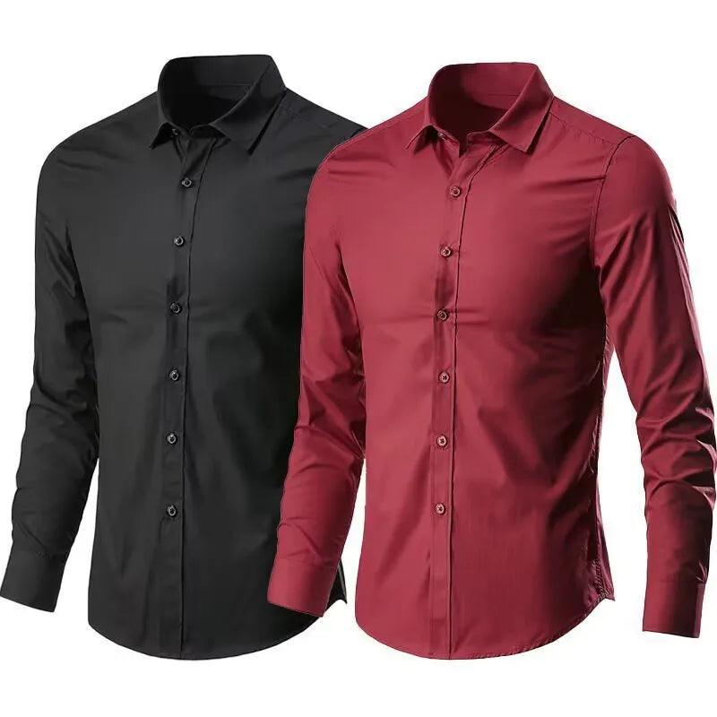 Camisa Masculina Slim Fit Anti-Rugas Conforto e Estilo