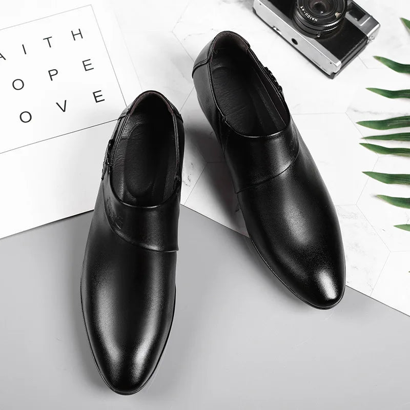 Sapato Masculino Mocassim Social Antiderrapante by Loja Bruna Modas