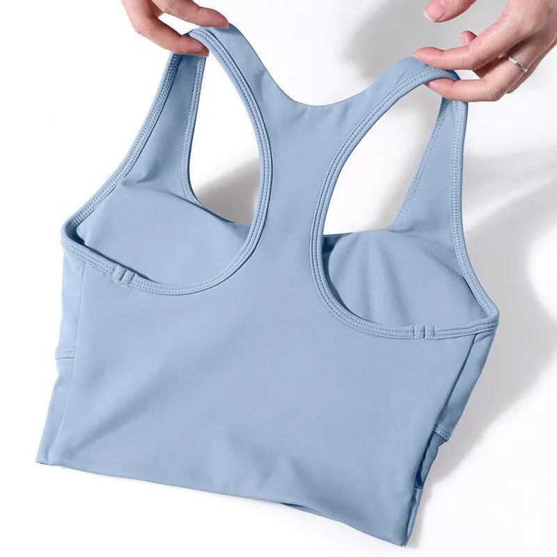 Conjunto De Yoga Feminino Calça Leggings e Top Para Fitness