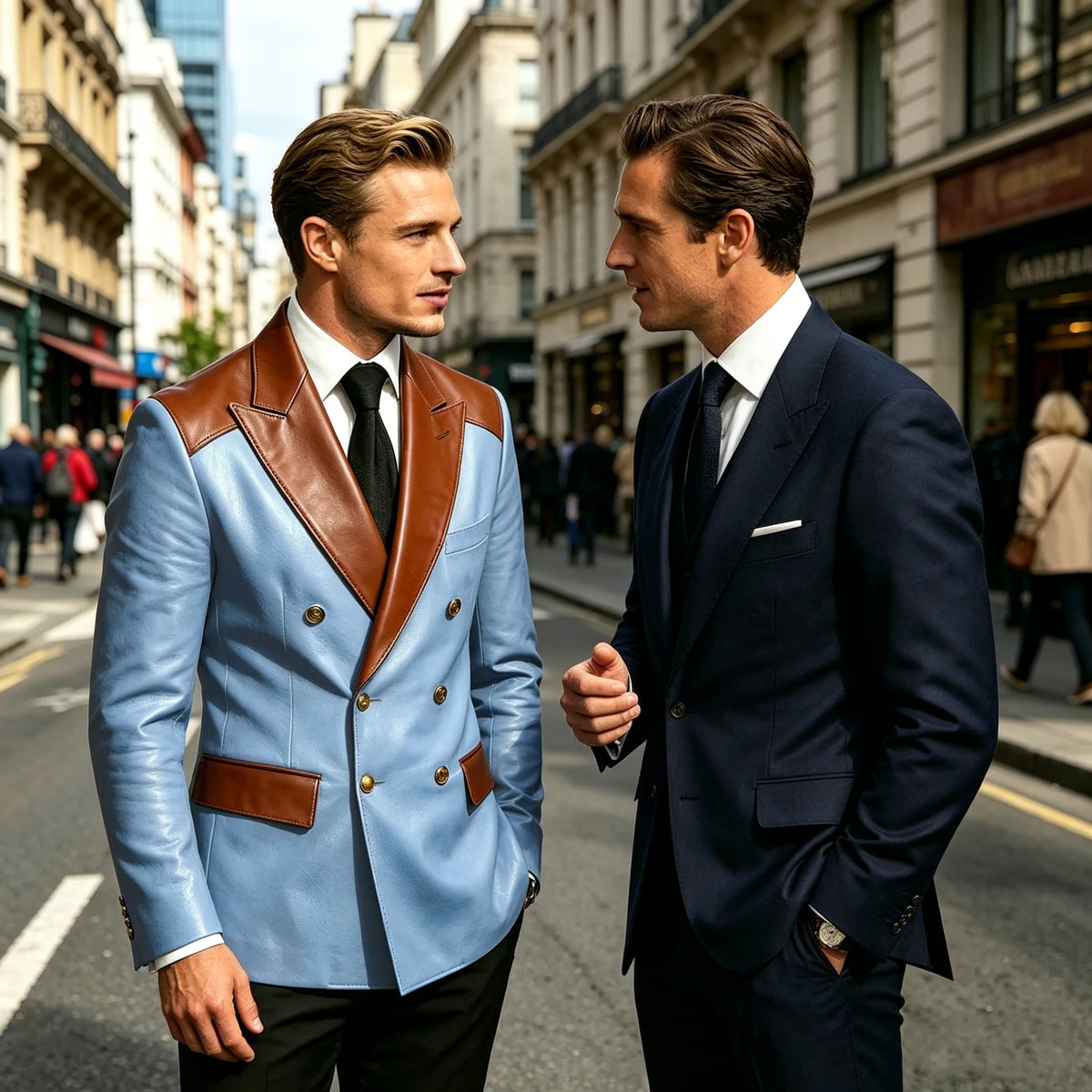 Blazer Masculino Transpassado Duskline