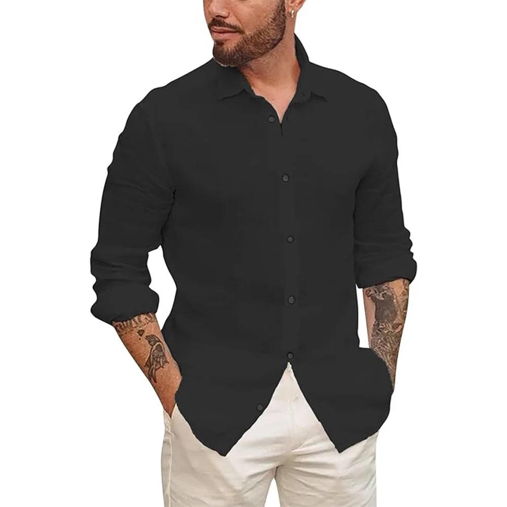 Camisa Masculina Casual - PROMOÇÃO DIA DOS PAIS