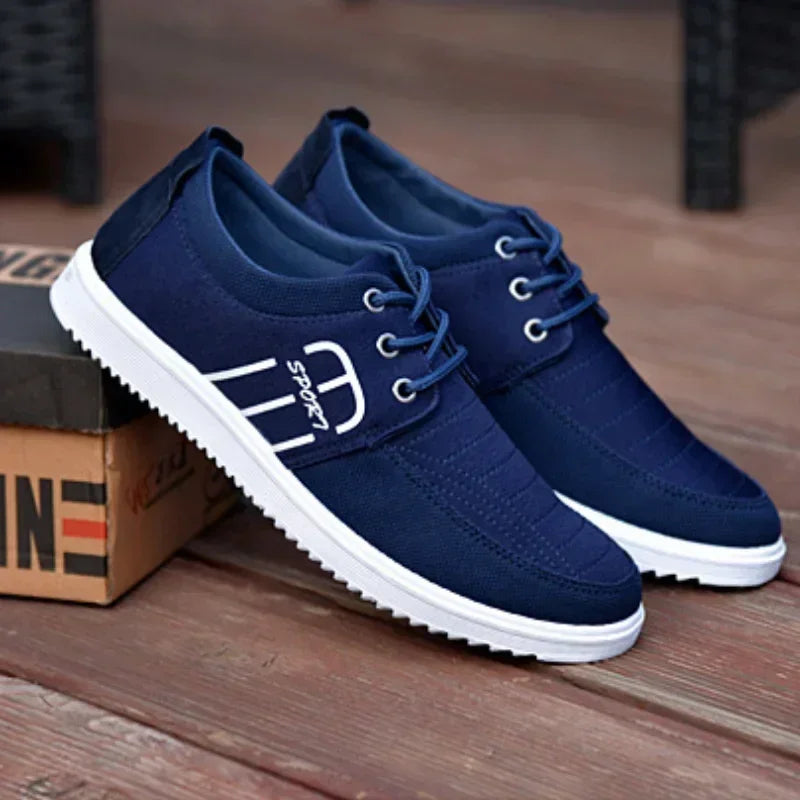 Sapato Masculino Casual Vulcanizado Respirável