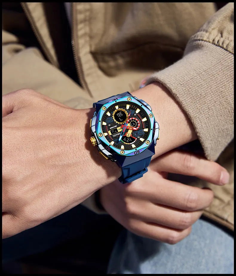 Relógio de Pulso Masculino Esportivo de Quartzo