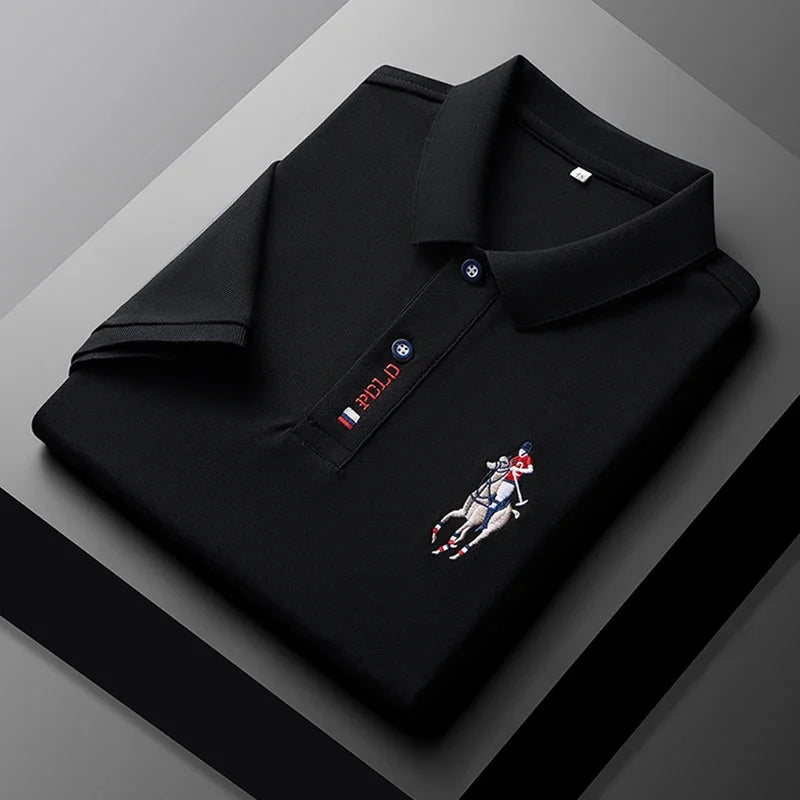 Camisa Polo Masculina Bordada Solvaré