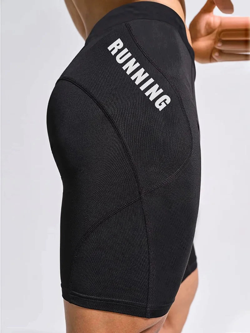 Short Masculino Elástico de Musculação e Corrida com Compressão