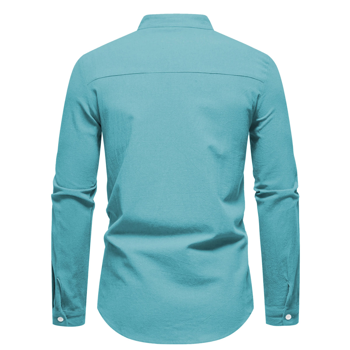 Camisa Masculina Gola em Pé Valcanto