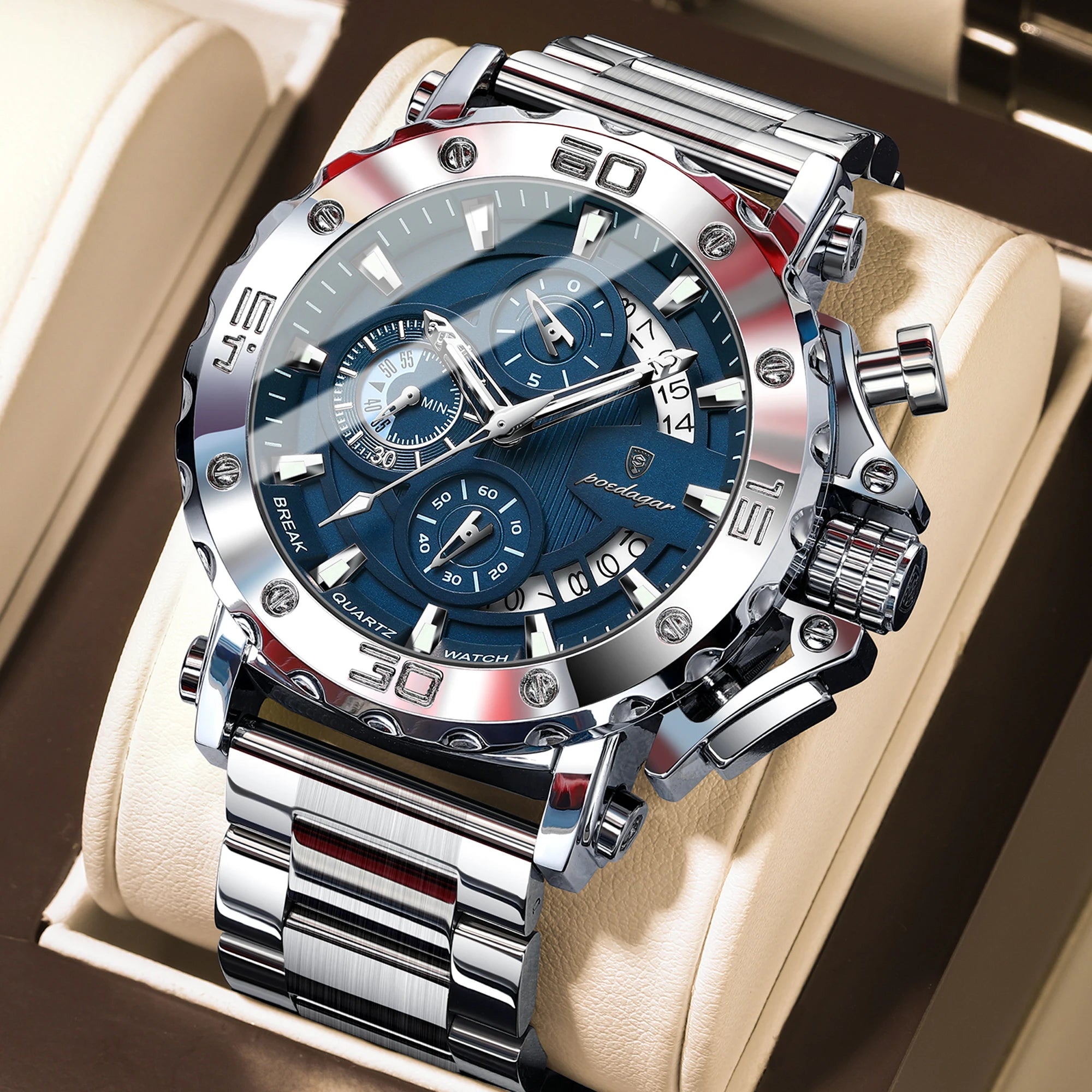 Relógio Masculino Esportivo Atlas Chrono