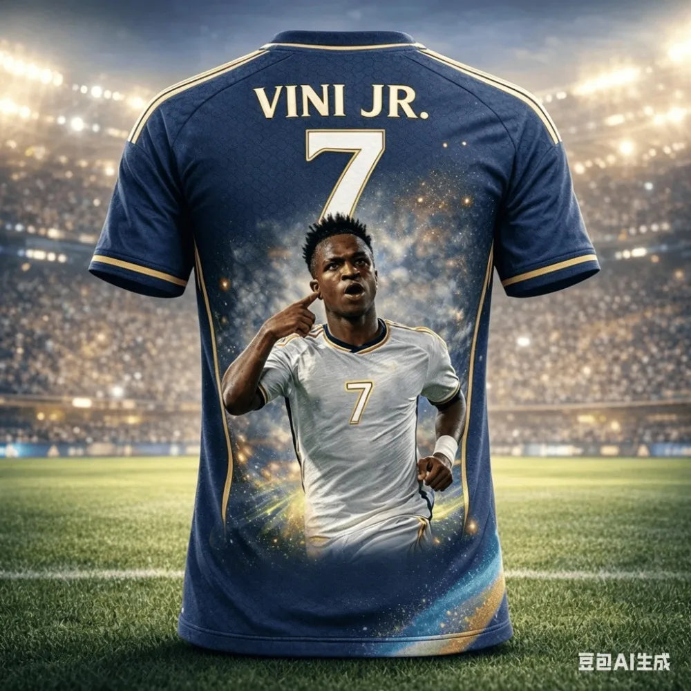 Camisa Masculina Esportiva T-Shirt Estampa 3D Vini JR