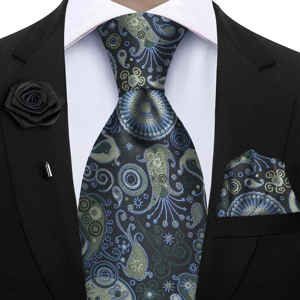 Gravata Masculina Floral