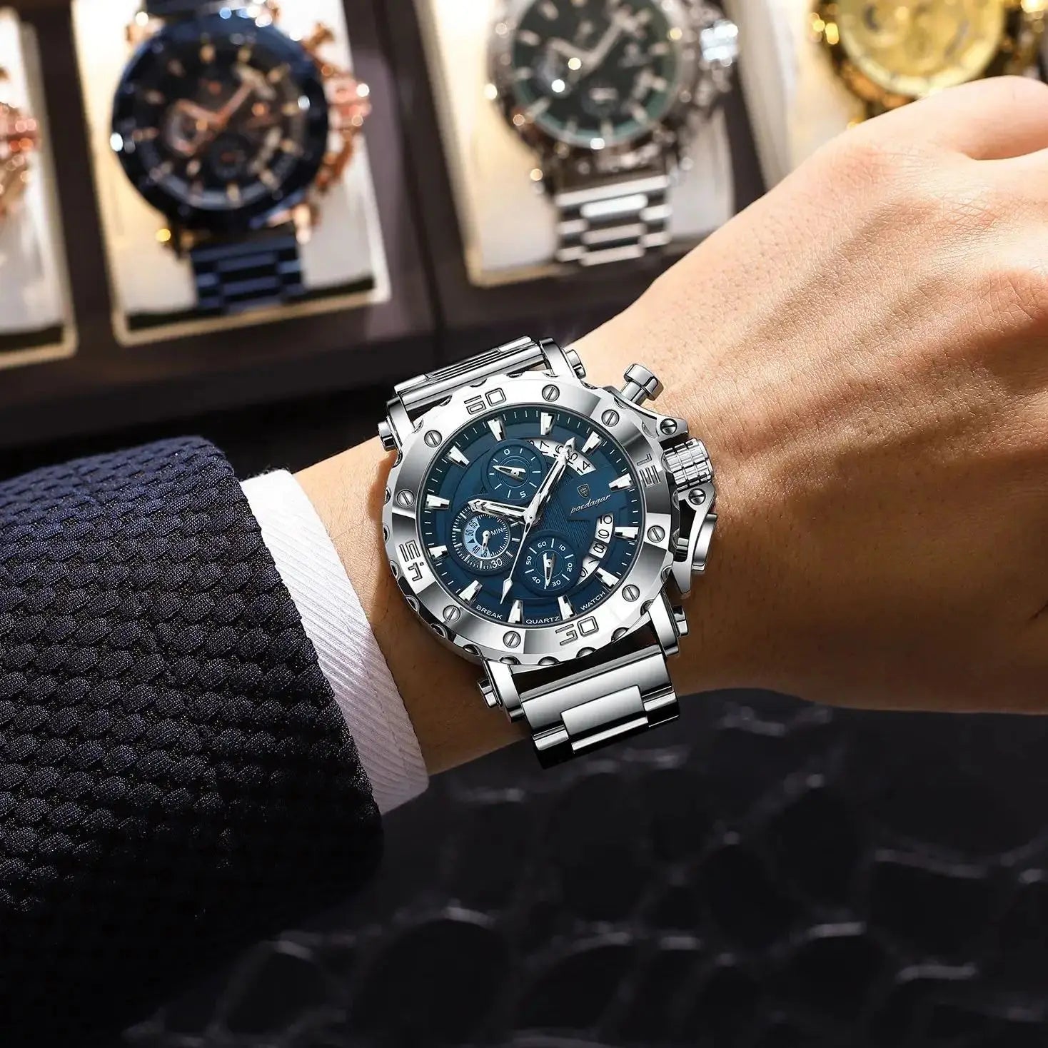 Relógio Masculino Esportivo Atlas Chrono