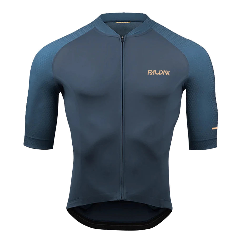 Camisa Jersey De Ciclismo Respirável Com Bolsos