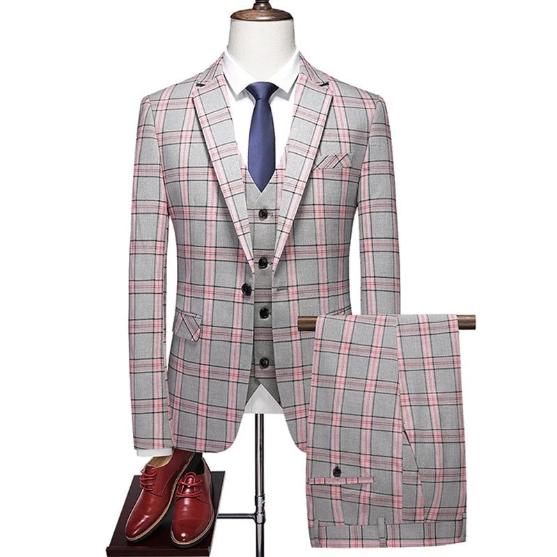 Terno Masculino Três Peças Checkmate
