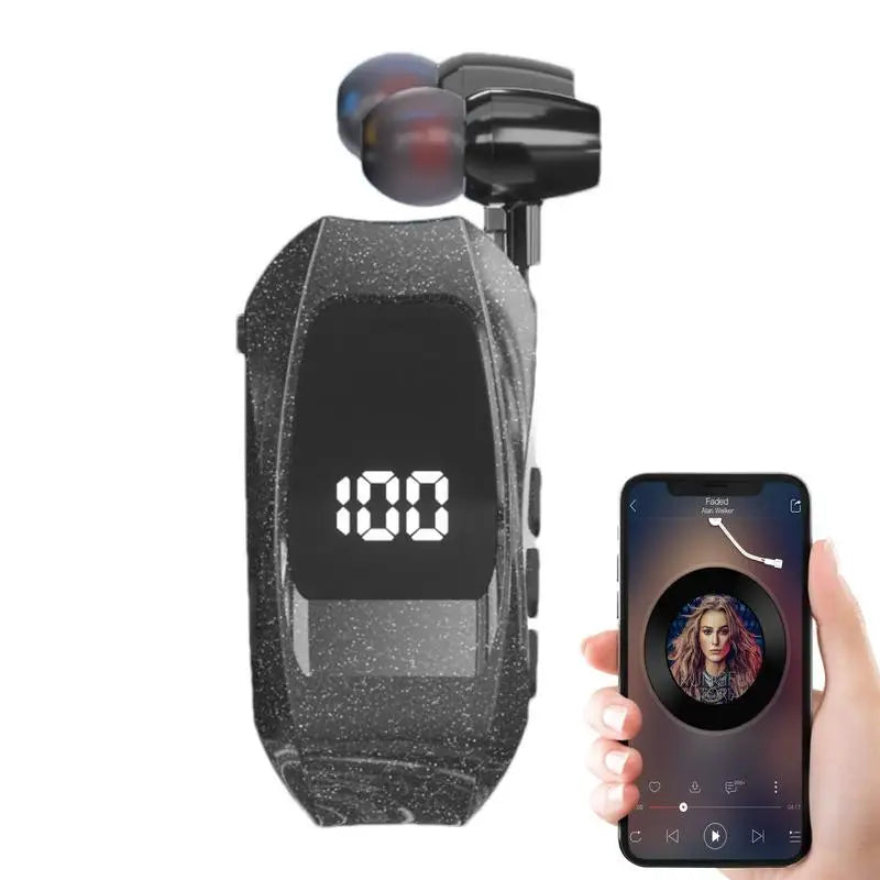 Fone de Ouvido Sem Fio Retrátil ClipTalk