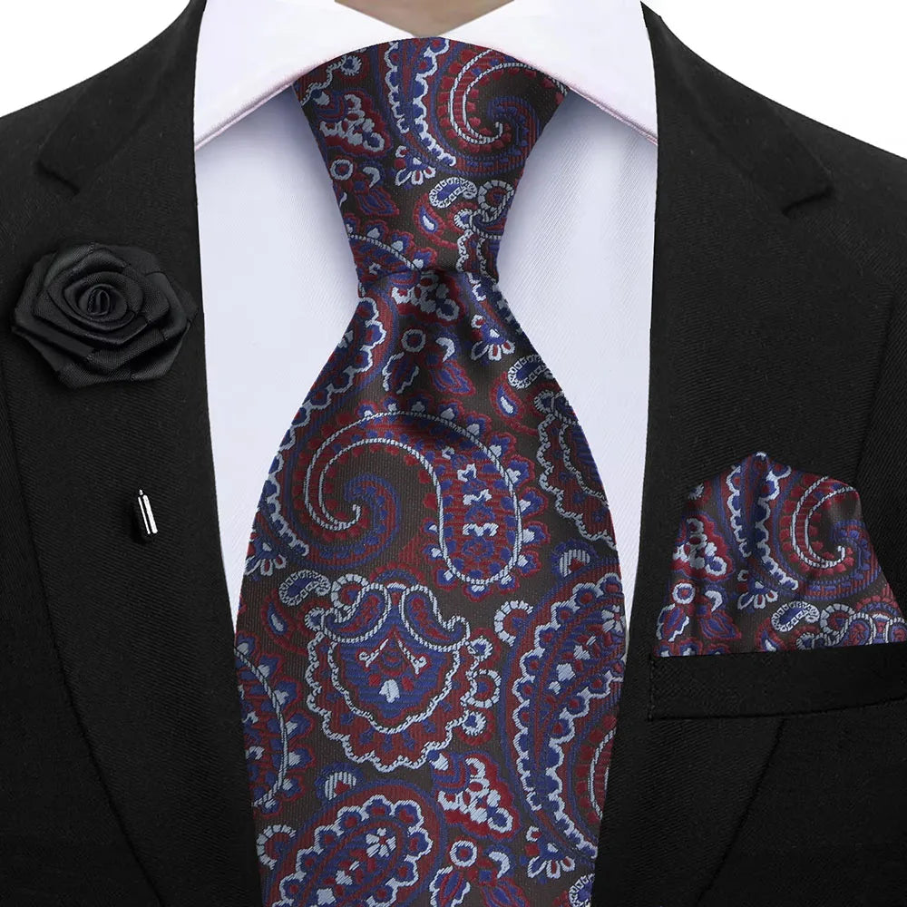 Gravata Masculina Floral