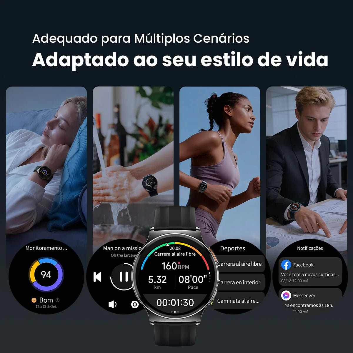 Smartwatch Esportivo Pulse Command