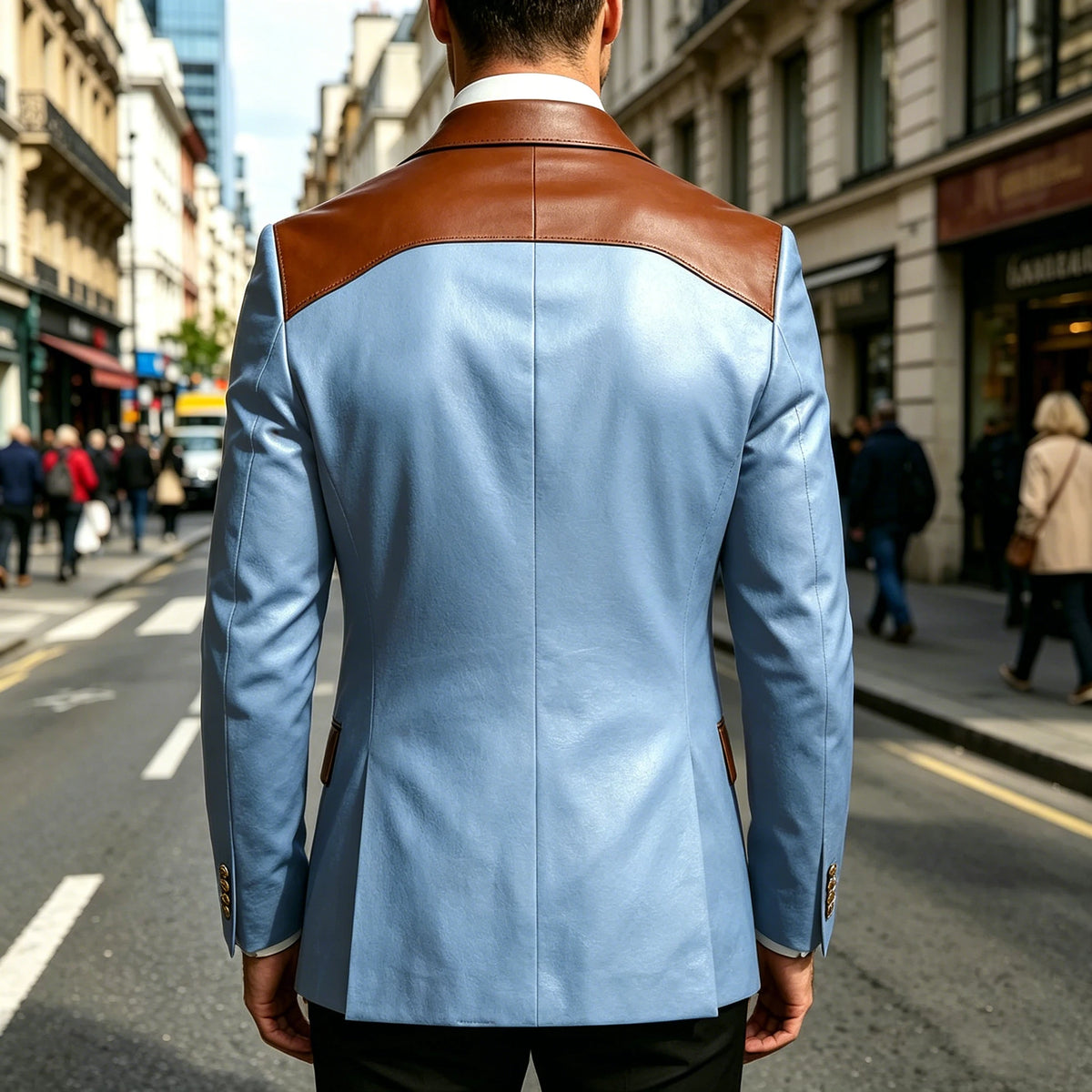 Blazer Masculino Transpassado Duskline
