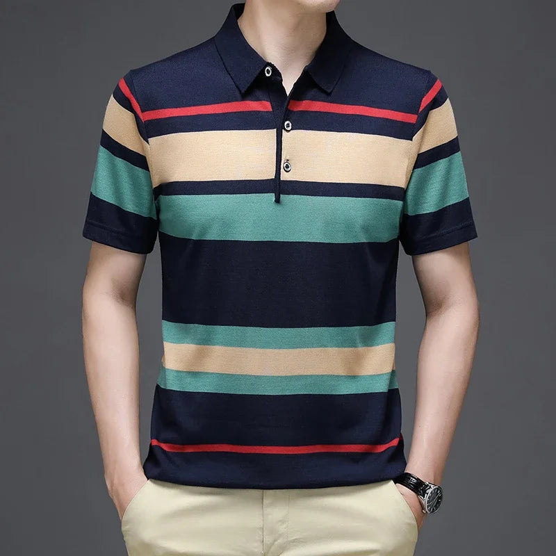 Camisa Polo Masculina Listrada Portovela