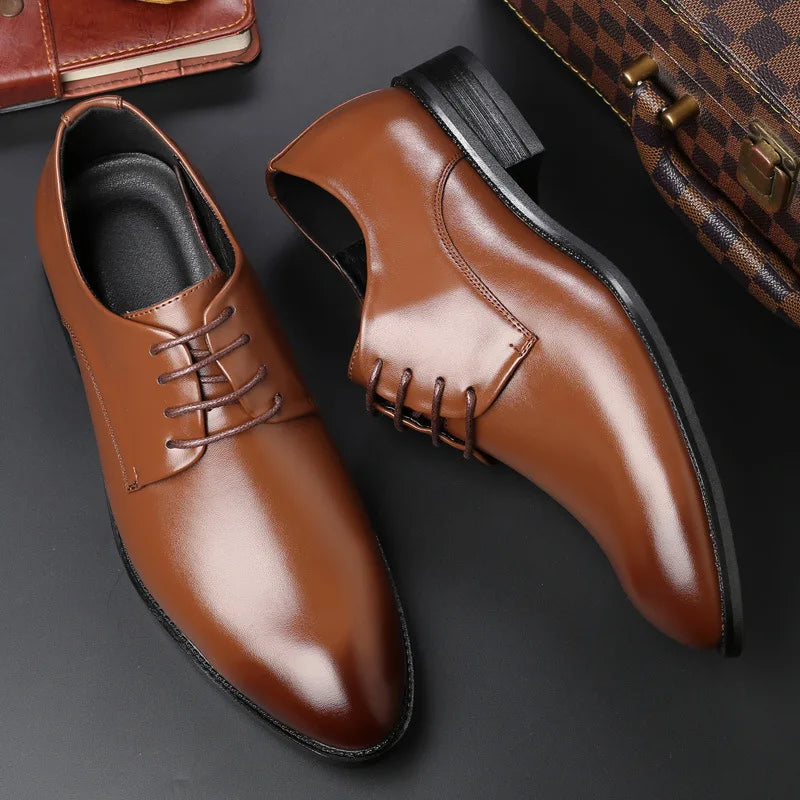 Sapato Masculino Derby Clássico