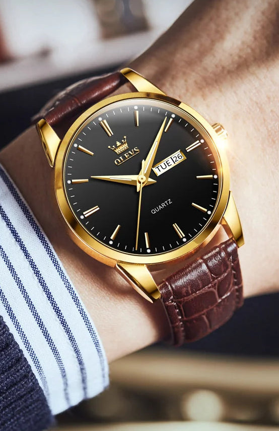 Relógio Masculino Clássico Regent Week