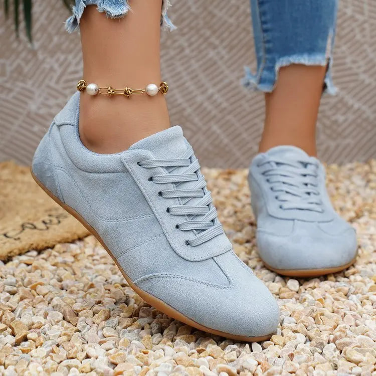 Tênis Feminino Casual Confortável Antiderrapante Durável Solado Plano