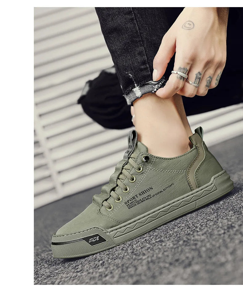 Sapato Masculino Casual Lona de Seda