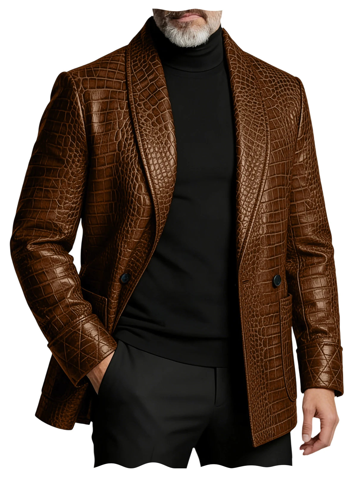 Blazer Masculino Transpassado Stonefold