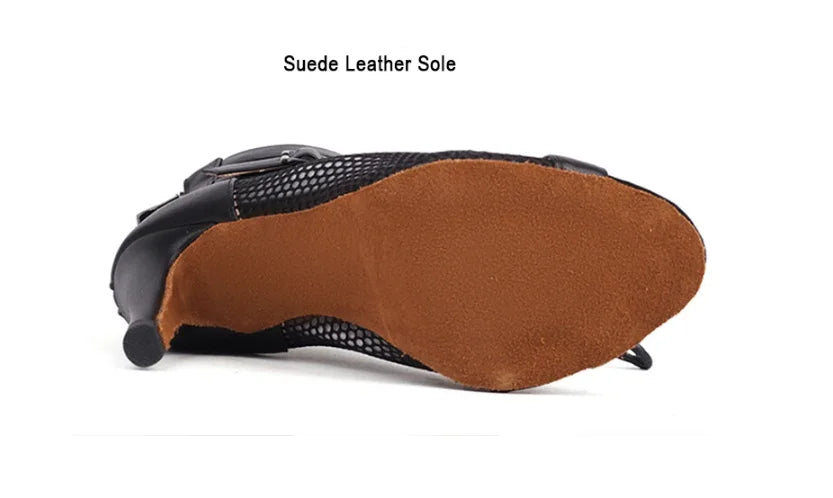 Sapato Feminino de Couro PU Salto Alto